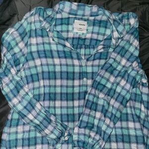 Sonoma 1/4 button flannel